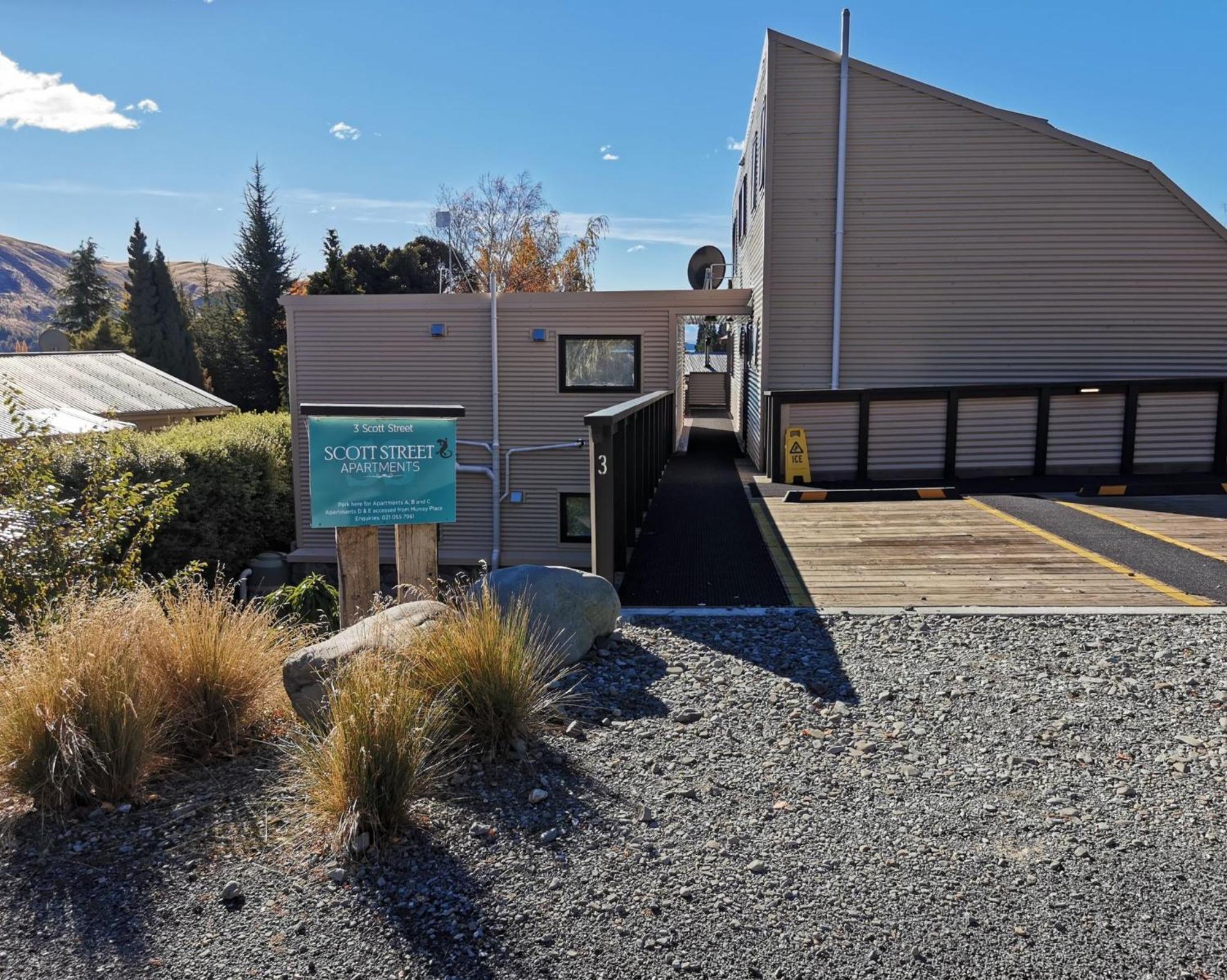 Scott Street Apartments Lake Tekapo Eksteriør bilde